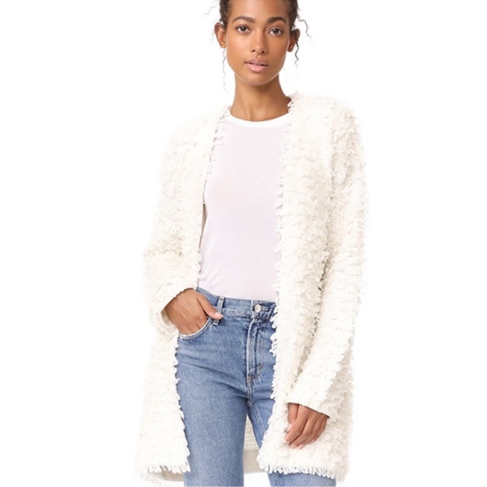 Joie Marcilee Cardigan Marcilee Cardigan in Parchment size Large